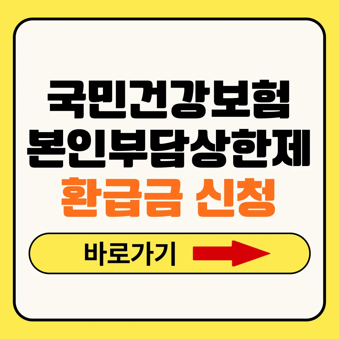 본인부담금상한제환급금