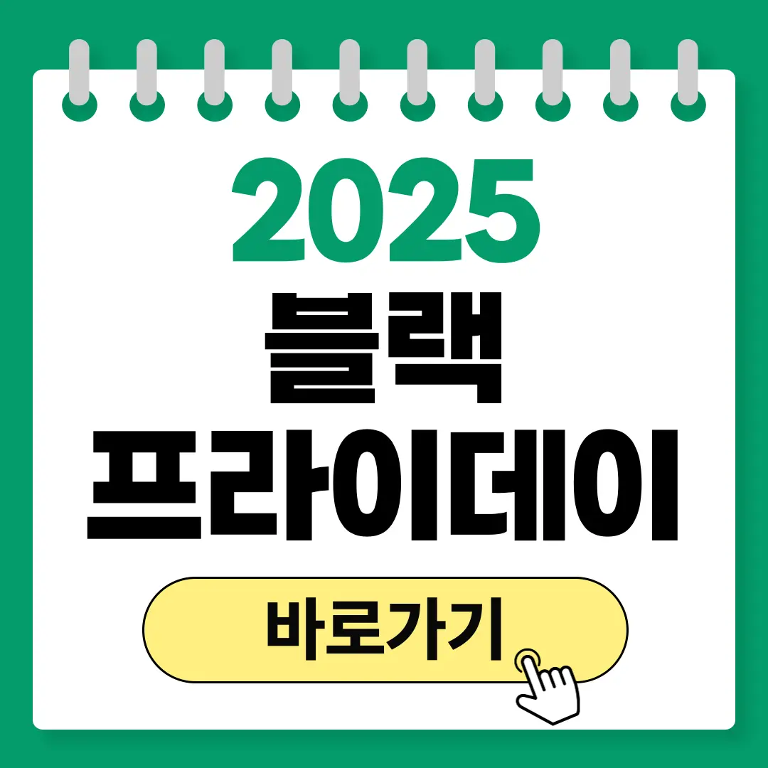 한국 블랙프라이데이